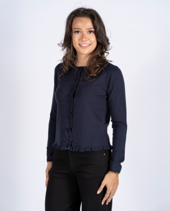 Sasia Vicky Dame Cardigan Total Eclipse Navy