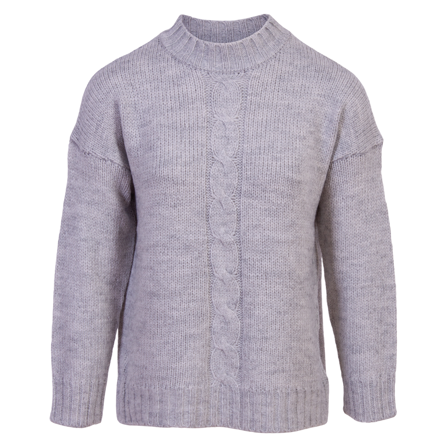 Sirup Dame Striktrøje Grey Melange