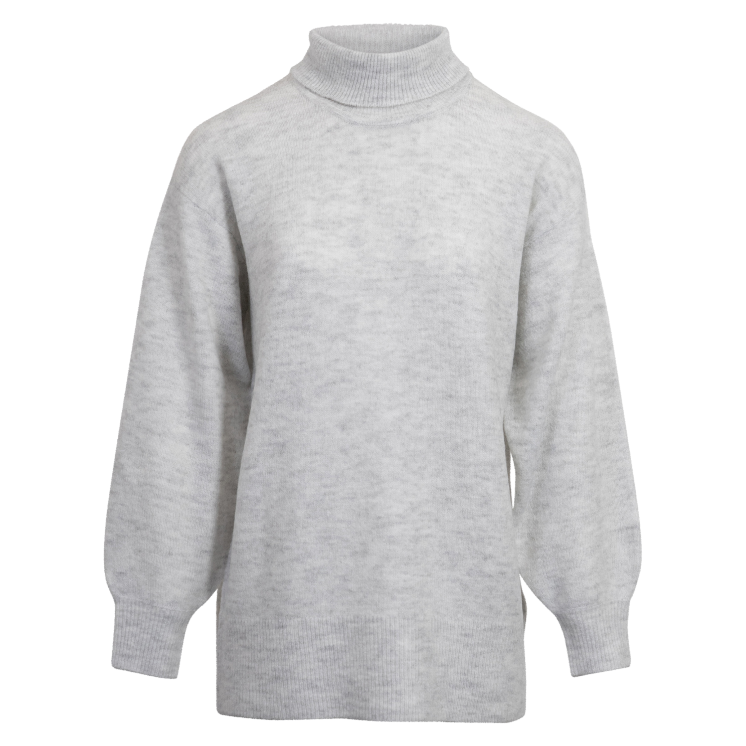 Steenholt Dame Striktrøje Grey Melange