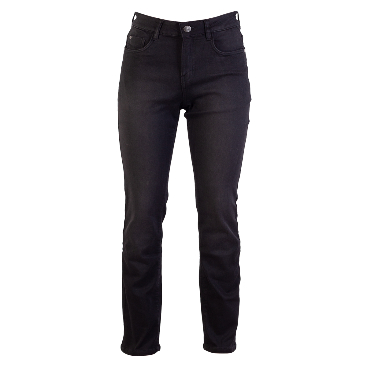 Steenholt Grace Dame Jeans    Stretch Plus Size Black Denim 54 32