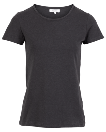 Steenholt Harmony Dame  -shirt Plus Size Dark Grey 50