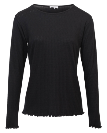 Steenholt Rose Dame Bluse Plus Size Black 52
