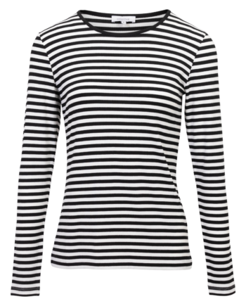 Steenholt Rosita Dame Langærmet  -shirt Black