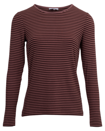 Steenholt Rosita Dame Langærmet  -shirt Withered Rose 44