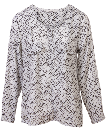 Zbyz Dame Bluse Plus Size  -34 54 56