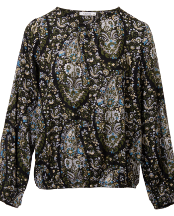 Zbyz Dame Bluse Plus Size Green 50 52